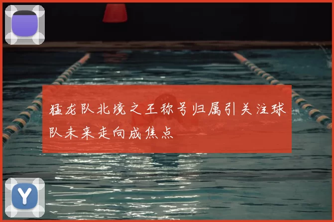 猛龙队北境之王称号归属引关注球队未来走向成焦点