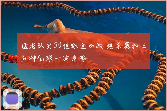 猛龙队史50佳球全回顾 绝杀暴扣三分神仙球一次看够