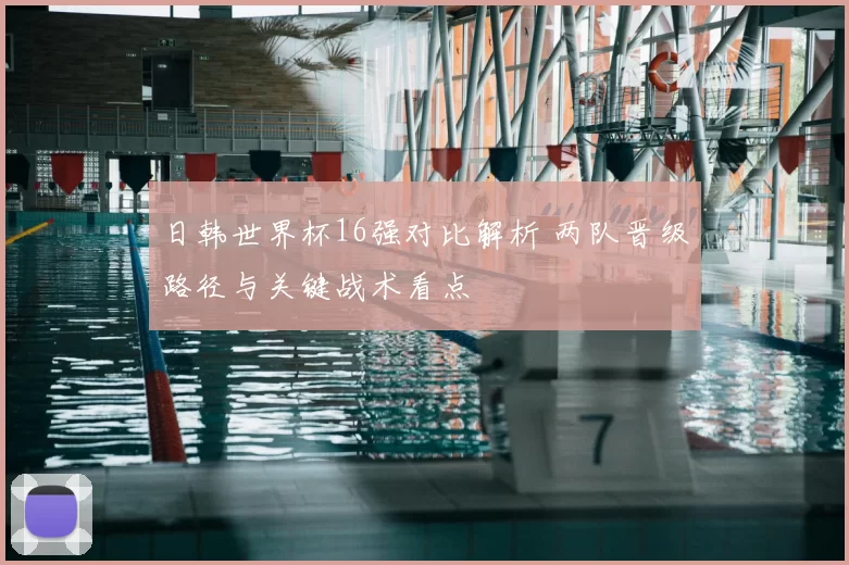日韩世界杯16强对比解析 两队晋级路径与关键战术看点