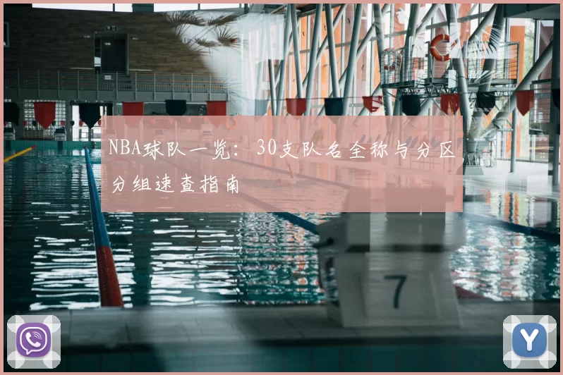 NBA球队一览：30支队名全称与分区分组速查指南