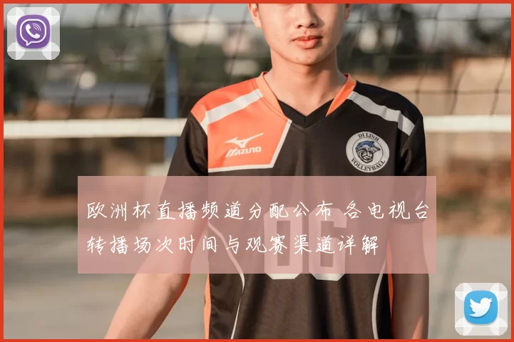 欧洲杯直播频道分配公布 各电视台转播场次时间与观赛渠道详解